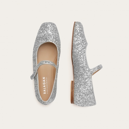 Pass Ballerina, silver glitter | Balagan Studio