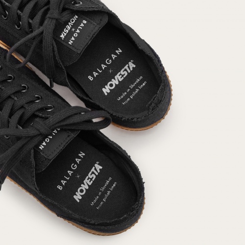 Novesta Star Master men's sneakers VEGAN, black | Balagan Studio