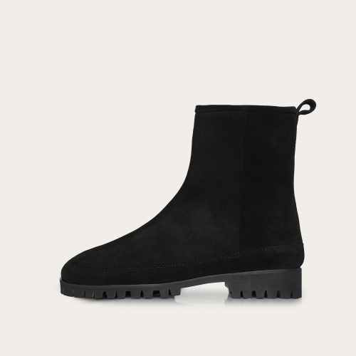 Saviv boots, black velvet | Balagan Studio