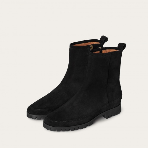 Saviv boots, black velvet | Balagan Studio