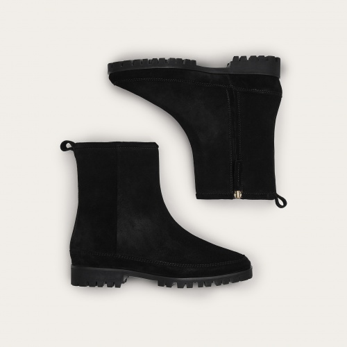 Saviv boots, black velvet | Balagan Studio