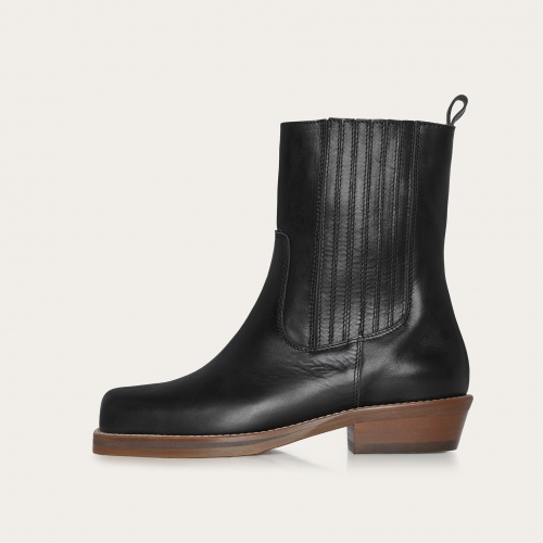 Rokev cowboy boots, black | Balagan Studio