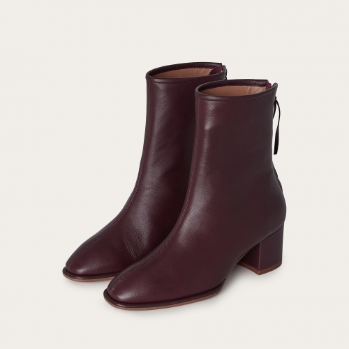 Gerev Boots, aubergine OUTLET | Balagan Studio