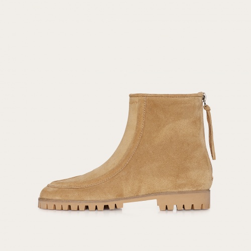 Moten Boots, sand velvet OUTLET | Balagan Studio