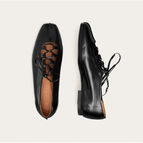 Roma Ballerina, glossy black | Balagan Studio