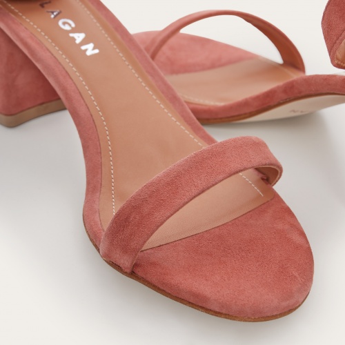 Ulam Sandals, coral suede OUTLET| Balagan Studio