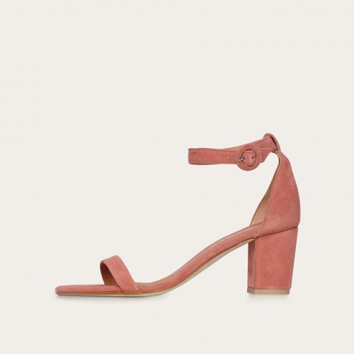 Ulam Sandals, coral suede OUTLET| Balagan Studio