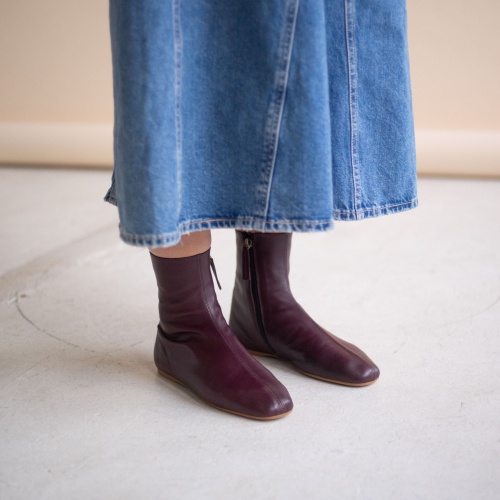 Regel Boots, aubergine | Balagan Studio