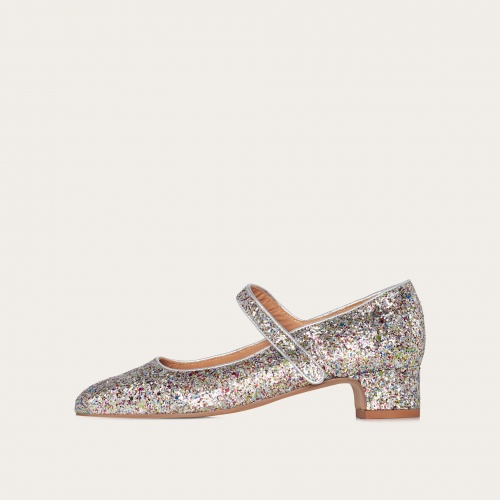 Dora Low Heels, confetti | Balagan Studio