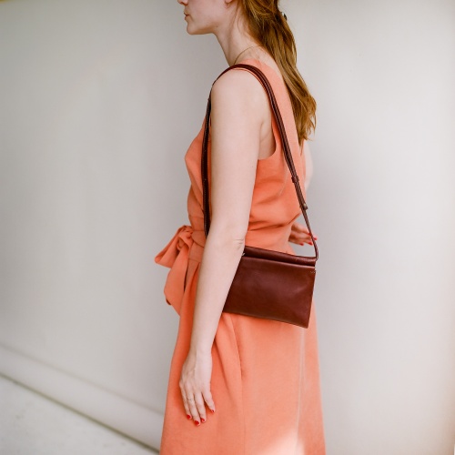 Shuk Bag S, deep brown | Balagan Studio