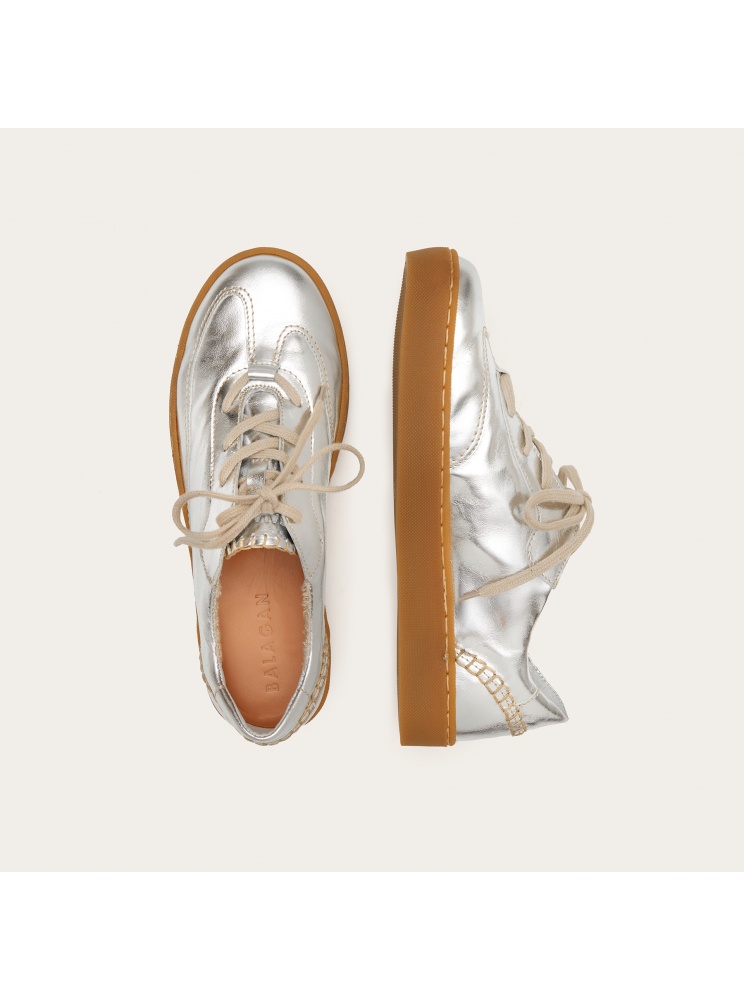 Aluf sneakersy, srebrny | Balagan Studio