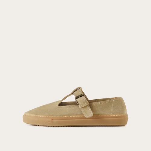 Sababa Sneakers, wheat velvet | Balagan Studio