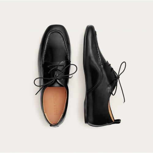 Lila Flats, glossy black| Balagan Studio