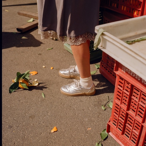 Aluf sneakersy, srebrny | Balagan Studio