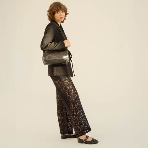 Louisine Ballerina, glossy black | Balagan Studio