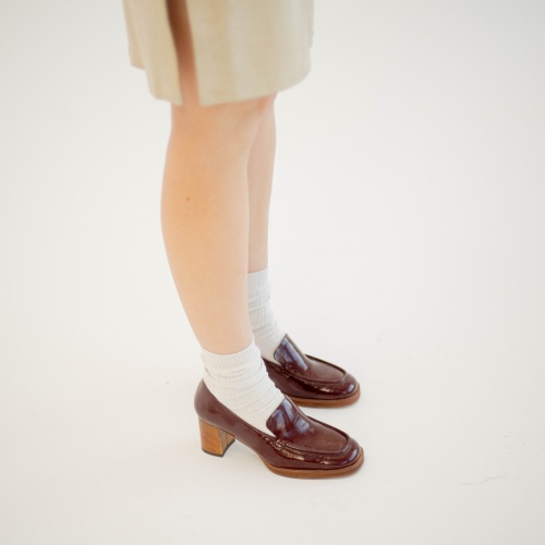 Patrizia pumps, glossy bordo| Balagan Studio