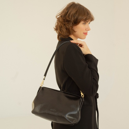 Rofe Bag L, glossy black OUTLET | Balagan Studio
