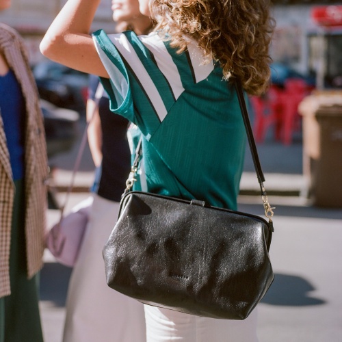 Rofe Bag L, glossy black OUTLET | Balagan Studio