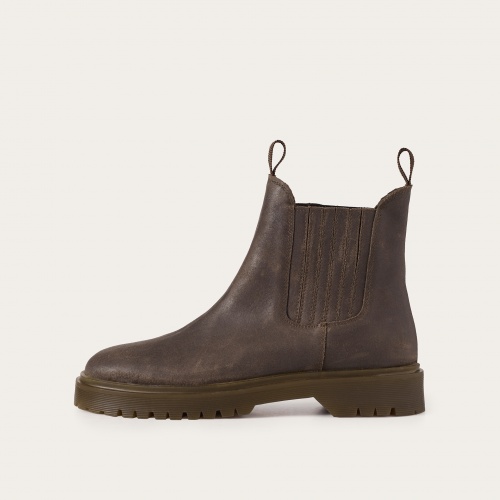Tiul Boots, waxed brown I Balagan Studio