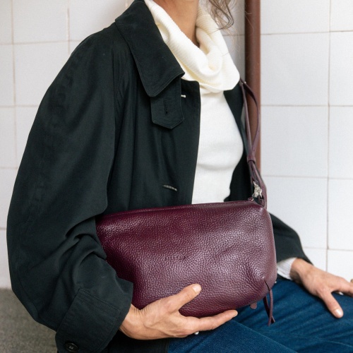 Marianne torebka M, burgund | Balagan Studio