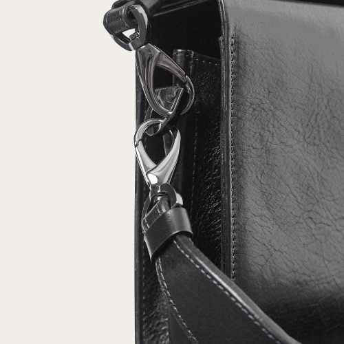 Gala Bag M, glossy black | Balagan Studio
