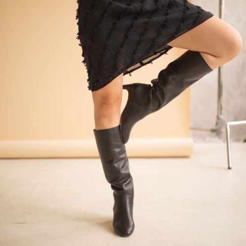 Nancy botki, czarny | Balagan Studio