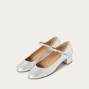 Yafa Heels, silver