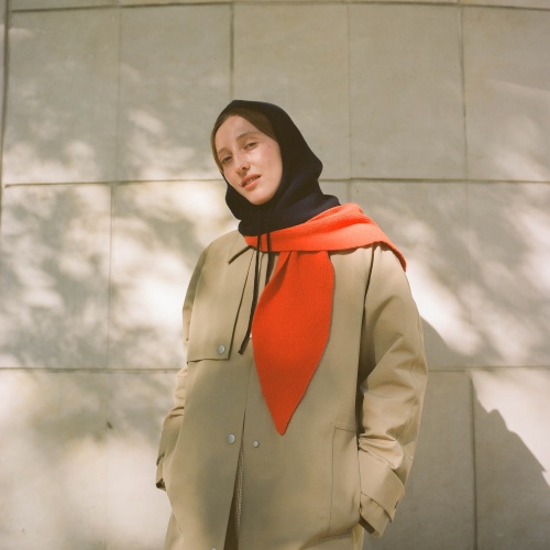 Wanda szalik, pomarańczowy| Balagan Studio