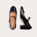 Dora High Heels, glossy black