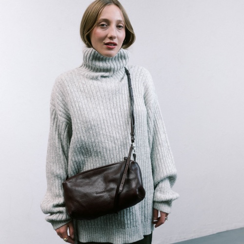 Marianne Bag M, deep brown | Balagan Studio