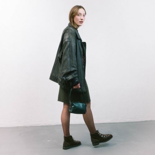 Roe Boots, dark chocolate velvet| Balagan Studio