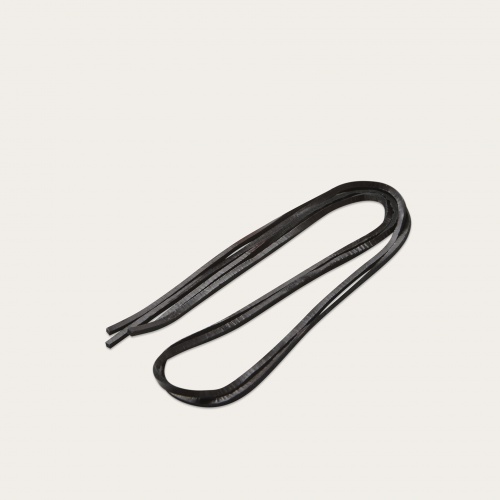 Shoelaces Geva, black rustic | Balagan Studio