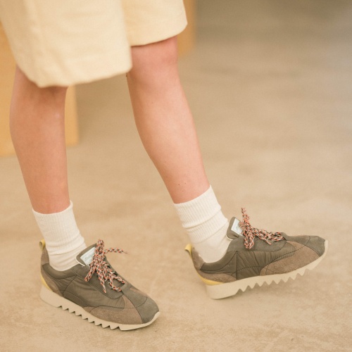 Karish sneakersy, khaki | Balagan Studio