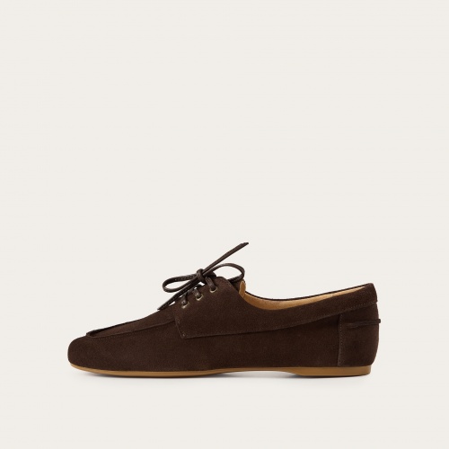 Captain Flats, dark chocolate velvet | Balagan Studio