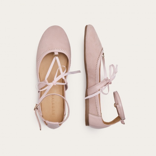 Princessa Ballerina, light pink velvet| Balagan Studio