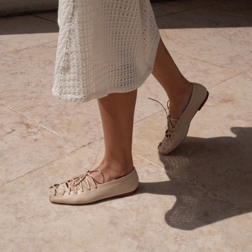Cleo Ballerina, beige | Balagan Studio