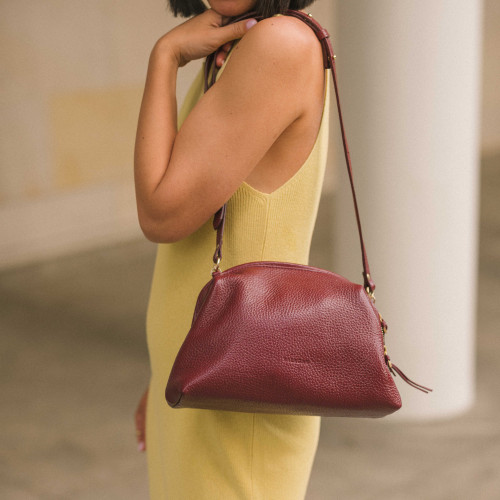 Rosalia Bag M, claret | Balagan Studio