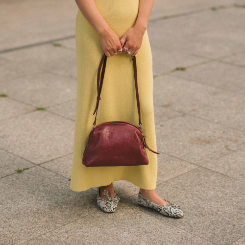 Rosalia Bag M, claret | Balagan Studio