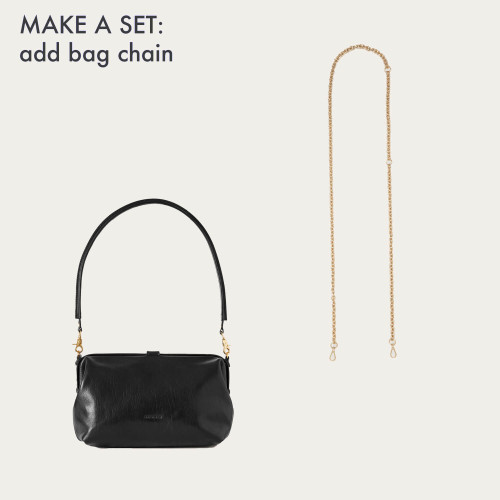 Rofe Bag L, glossy black OUTLET | Balagan Studio