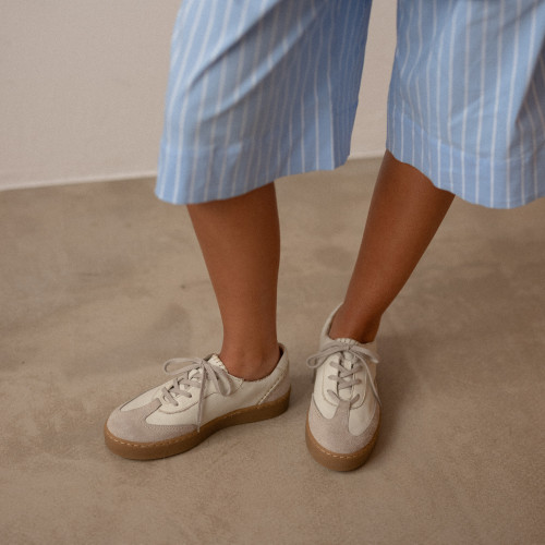 Aluf sneakers, ivory| Balagan Studio