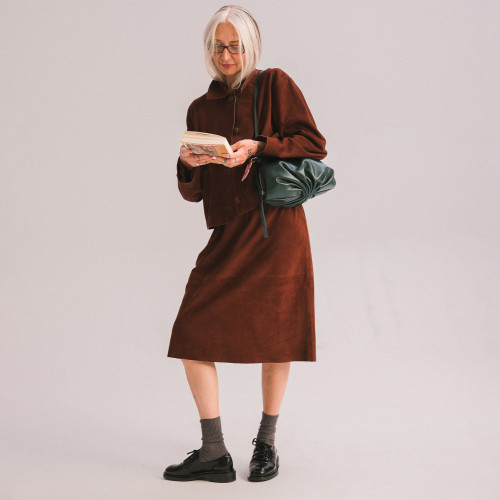 Niki półbuty, glossy black | Balagan Studio