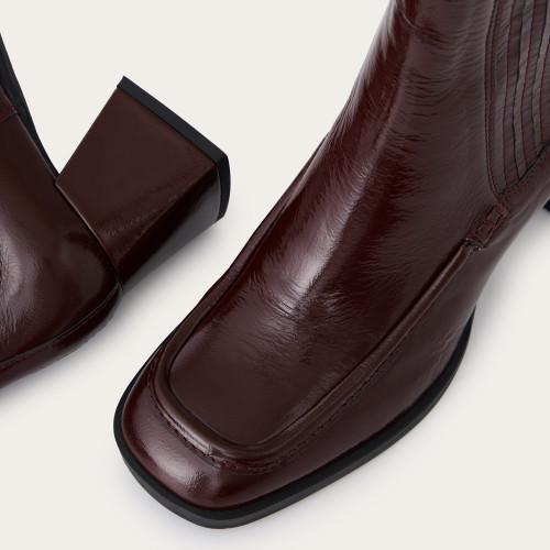 Zora Boots, glossy bordo | Balagan Studio