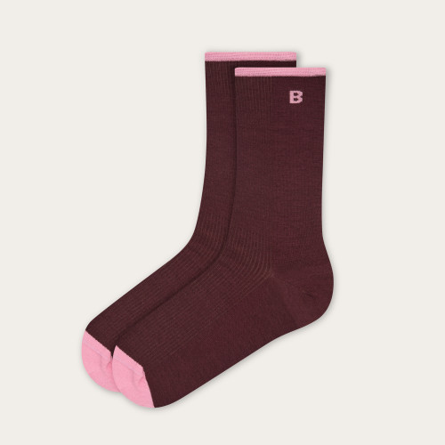 Skarpetki, bordowy | Balagan Studio