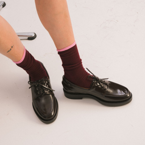 Socks, claret | Balagan Studio