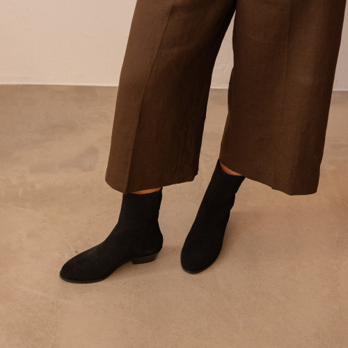 Sus Boots, black suede | Balagan Studio