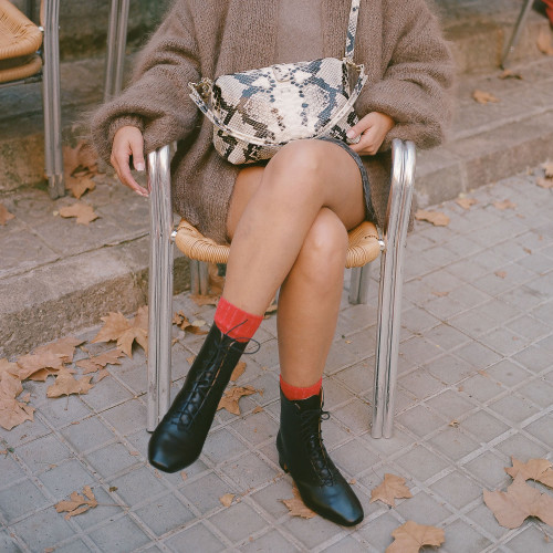 Victoria botki, czarny | Balagan Studio