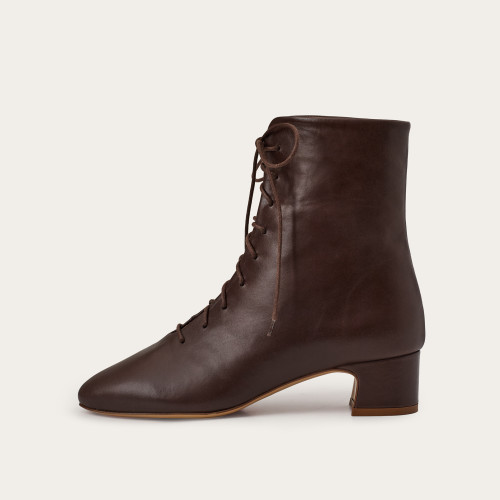 Victoria Boots, deep brown | Balagan Studio