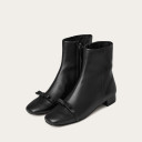 Livia botki, czarny OUTLET