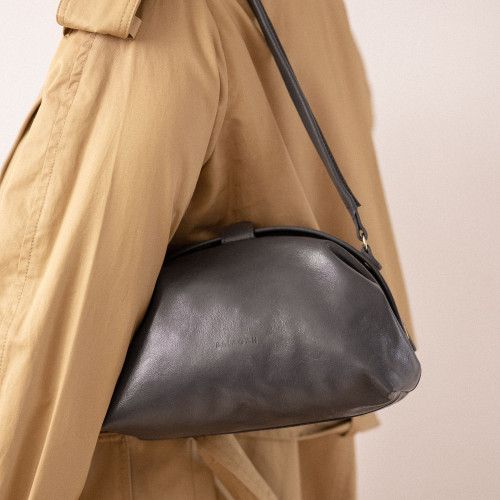 Hug bag torebka M, ciemnoszary | Balagan Studio