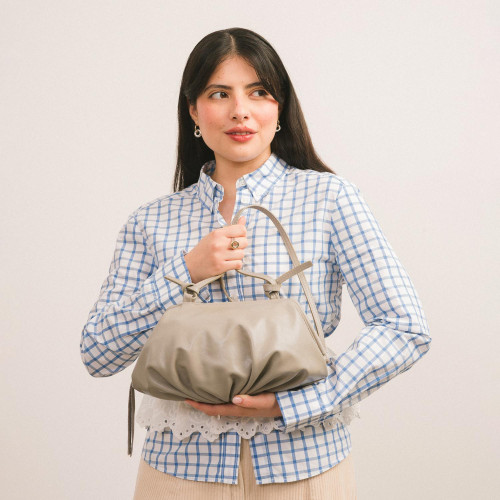 Plis torebka M, beżowy | Balagan Studio